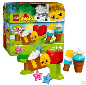 2016新品 乐高LEGO 得宝系列10817 大颗粒创意盒