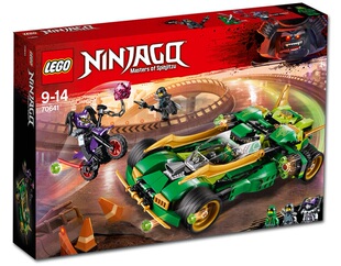 2018款乐高LEGO 70641幻影忍者劳埃德高速连发夜行战车拼装