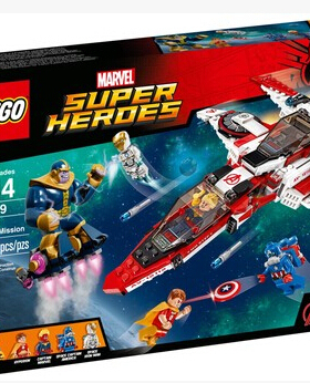 2016款 儿童益智乐高LEGO  超级英雄系列 76049复仇者太空计划