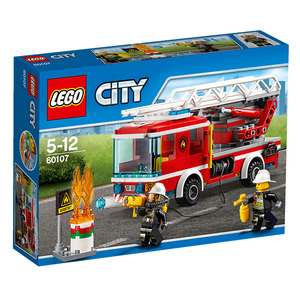 儿童益智乐高LEGO 城市系列60107云梯消防车 CITY 2016