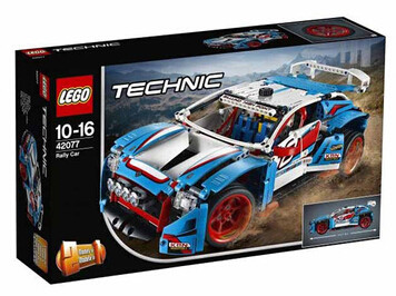 2018新款乐高LEGO 42077 科技机械组 拉力赛车 玩具拼装积木