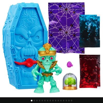 抖音同款Treasure寻宝黄金宝藏外星人盲盒吸血鬼玩具莱姆科学恐龙