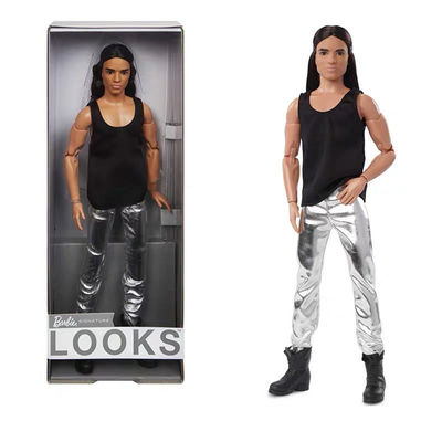 Barbie looks doll美国正版芭比娃娃珍藏版限量版瑜伽关节体时尚