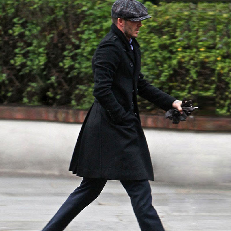 冬季明星同款毛呢中长款大衣西装领商务休闲修身双排扣英伦男外套,男装,毛呢大衣,淘宝优惠券,粉丝福利购,淘宝优惠卷