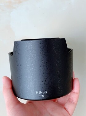 HB-38遮光罩适用尼康镜头AF-S 105 mm/2.8G VR微距HB38遮阳罩62mm