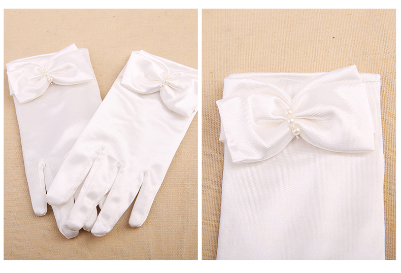 Gants pour fille FOURTIGERS en satin - Ref 2150424 Image 4