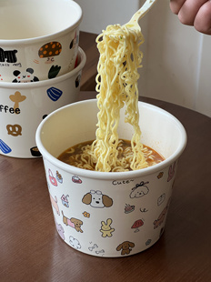 四时有梨 全家桶泡面碗炸鸡块碗嗦粉碗