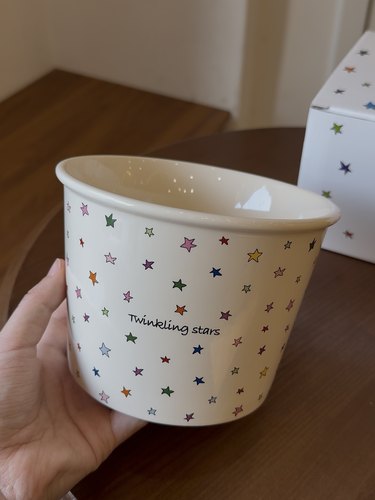 四时有梨 星星系列套装餐具高颜值早餐盘子陶瓷碗咖啡杯碗碟盘