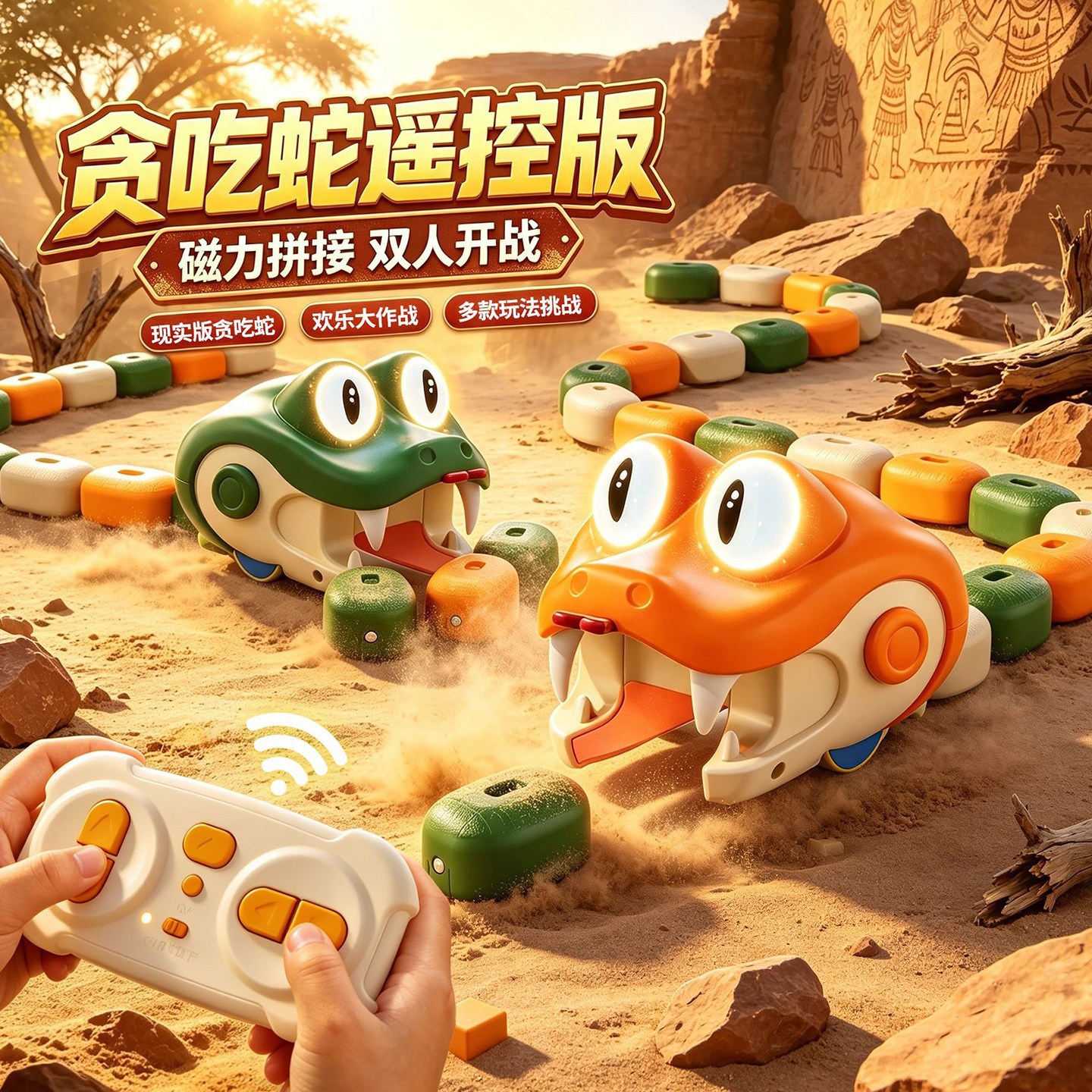 贪吃蛇遥控大作战儿童玩具礼物