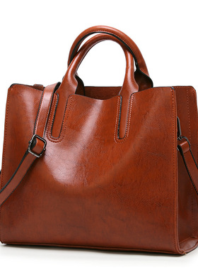 purse新款女包跨境欧美简约手提单肩包斜挎包女士包皮具手袋bag