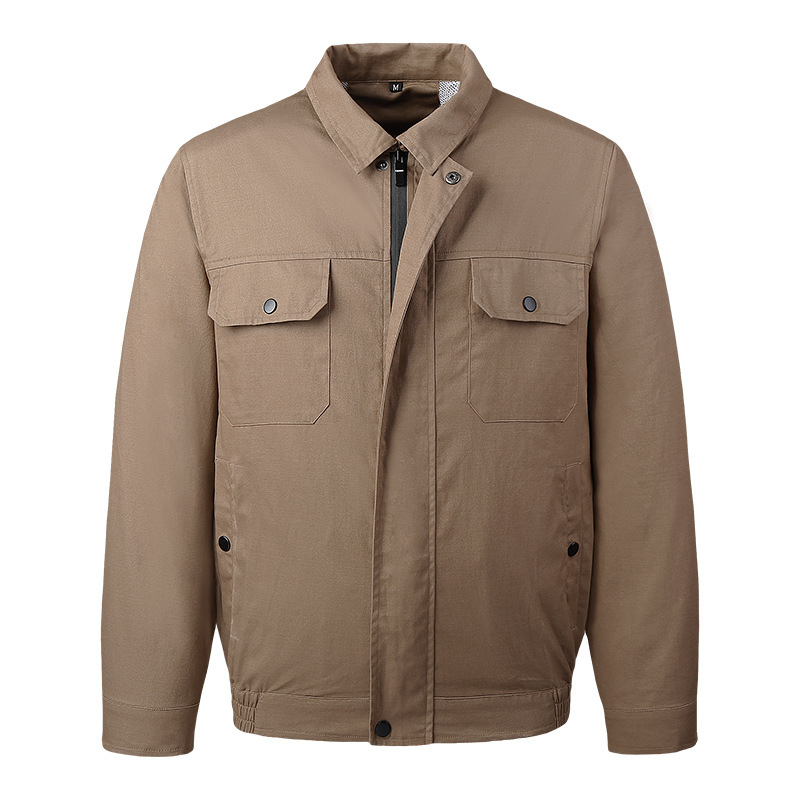 夏季降温空调服带风扇的衣服工地