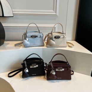 日本ぜいた南风Chio2nd薄荷轻语手提凯莉包包单肩斜挎包高级小众