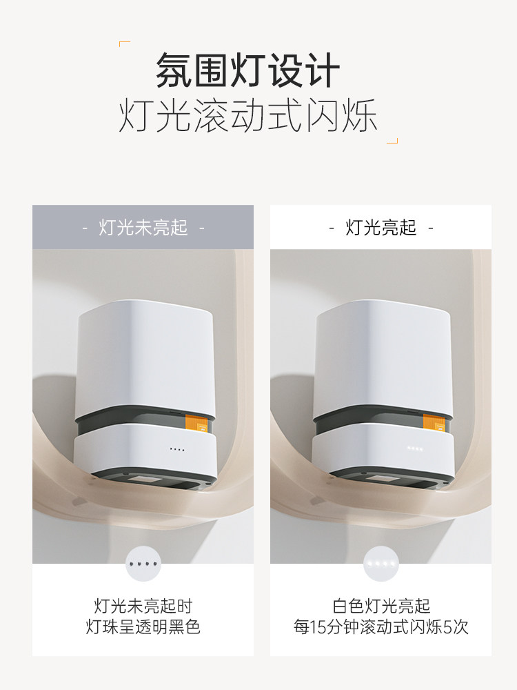 JIEANHUI 스마트 쓰레기통 자동 가방 흡착 가정용 거실 주방 침실 사무실 종이 바구니 대용량