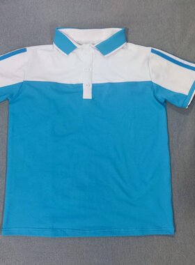 定做夏季男女校服同款运动半袖