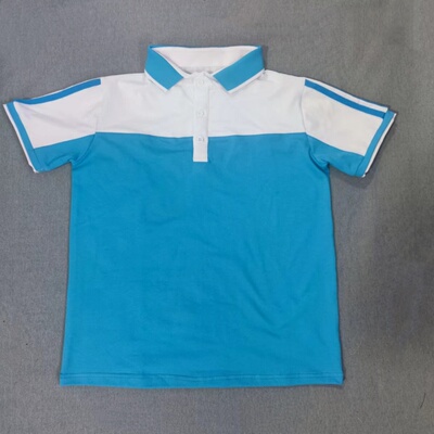 定做夏季男女校服同款运动半袖