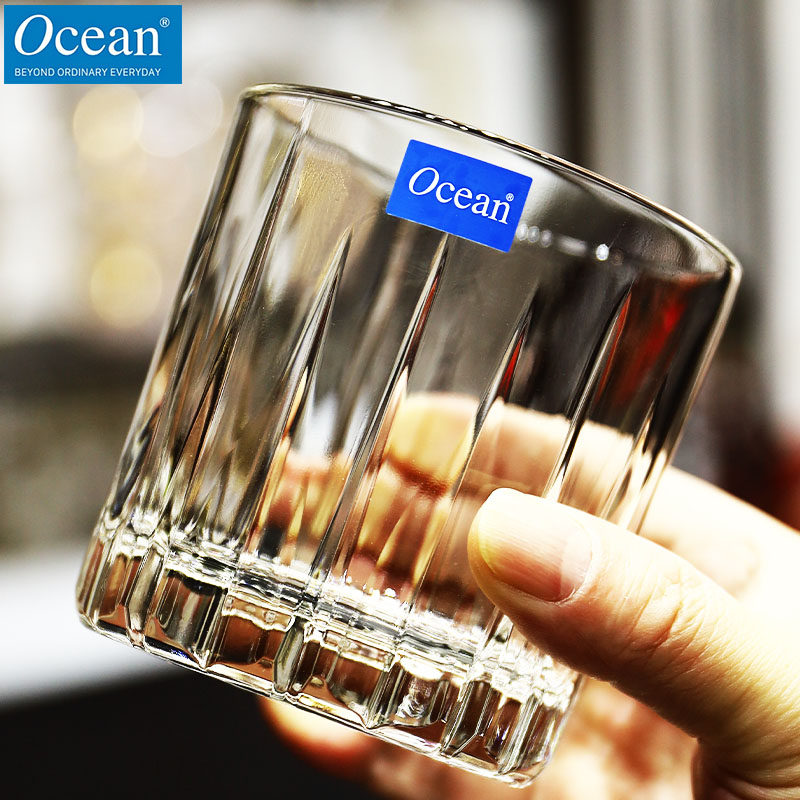 泰国进口威士忌酒杯水晶玻璃洋酒杯XO酒杯啤酒杯高级感水杯套装