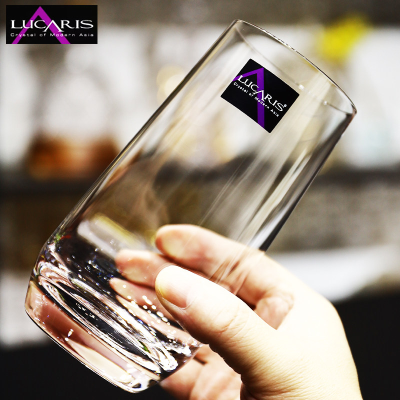 泰国进口Lucaris水晶玻璃水杯泡茶杯洋酒杯饮料杯啤酒杯威士忌杯