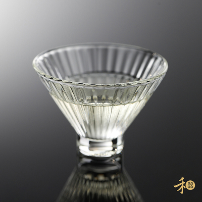 禾器新款主人杯玻璃杯朝杯斗笠杯