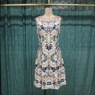 国内线下古源专柜代购 非质量问题NO退NO换 领口烫钻连衣裙