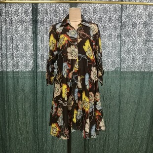 国内线下古源专柜代购 非质量问题no退换 梦回彼岸连衣裙不含丝巾