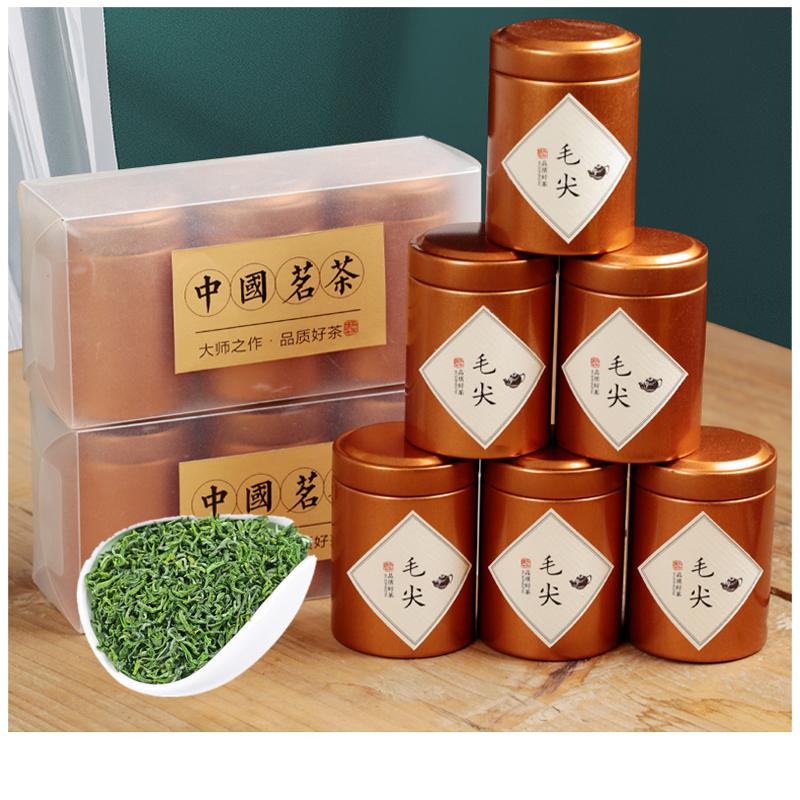 绿茶高山绿茶三罐装七里响水