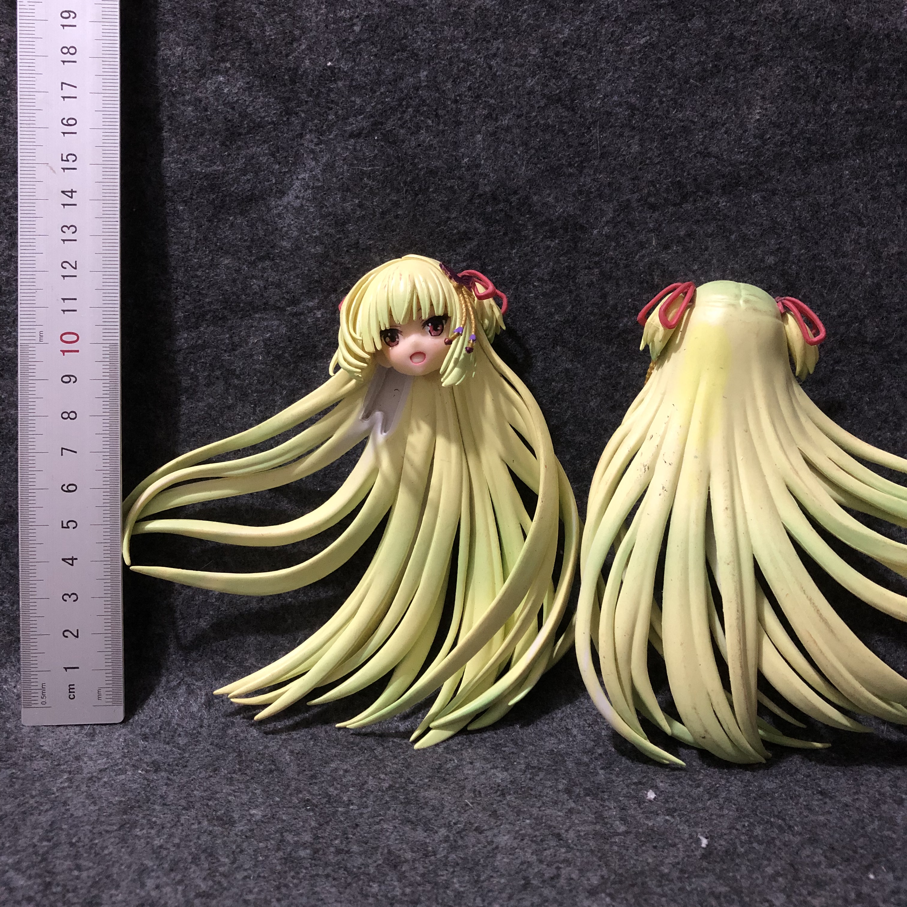 6.9元1个国版手办散货1/7花椰菜千恋 万花 丛雨头雕缺废件魔改料