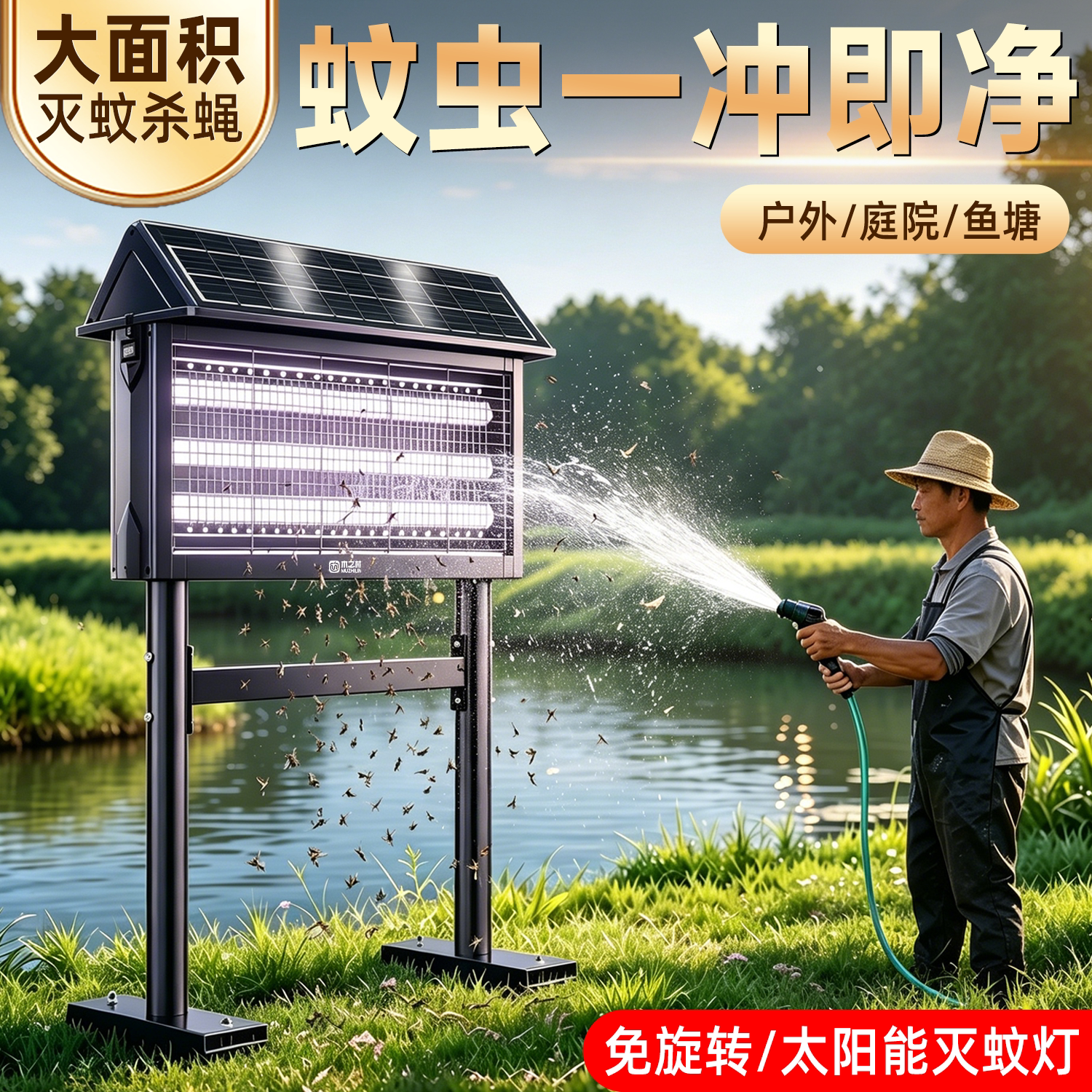 户外庭院花园驱蚊神器图片