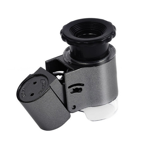 手持带灯高倍扩大镜鉴定放大镜