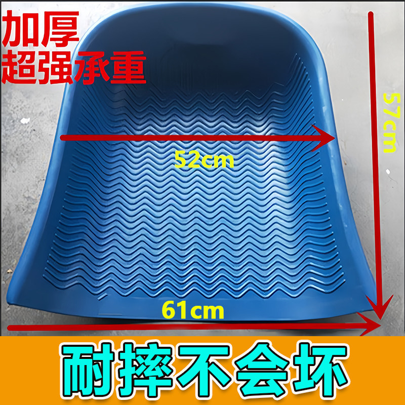 老款簸箕农村簸萁老式竹编农家大号老式农用手握加厚塑料耐磨手握