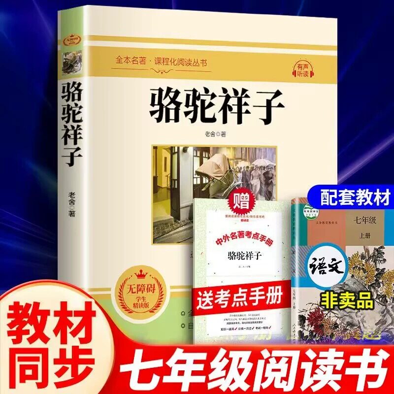 骆驼祥子老舍原著正版完整版