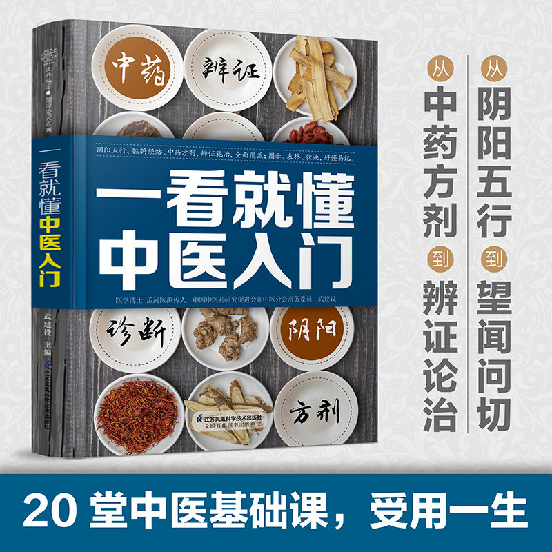 一看就懂中医入门经络穴位按摩古法艾灸祛寒湿调体质补气血养五脏