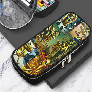 美国外国山海经木棍人笔袋Italian Brainrot小学生文具盒收纳