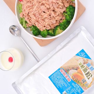 蓝越油浸金枪鱼松罐头寿司食材三明治沙拉专用即食吞拿鱼袋装1kg