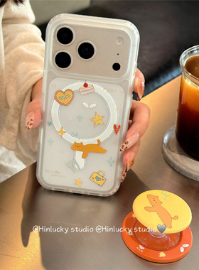 适用三星s25s24s23s22s21U手机壳note10+涂鸦猫咪s20fe磁吸支架s8s9网红超火s10磨砂A53a72A55a42A71高级时尚