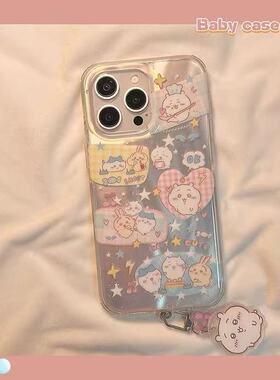 适用oppoA58a57手机壳A1a2A3A5吉伊卡哇a93a95a96a97卡通挂饰A32a35A36新A72a92s网红超火r15r17高级R11r9t壳