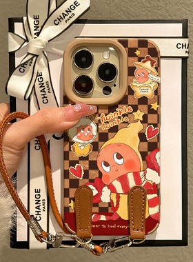 适用opporeno14手机壳Findx9/x8s麂皮绒Reno13/12星星人11/10/9/8/7可背斜挎6pro可拎手绳ultra秋冬p卡通时尚