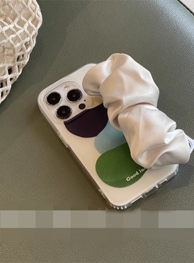 适用一加ace5手机壳oneplus13/12几何色块1+Ace3丝绸腕带2v文艺11R小众高级10T可爱9R时尚8/7pro清新6p外壳