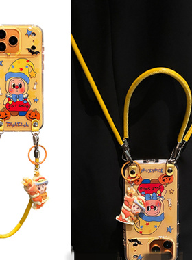 适用vivox200x100y300手机壳T1t2星星人s30s20s19s18s17s16卡通挂件x90x80x70x60可背斜挎手绳s15s12x50x30x2