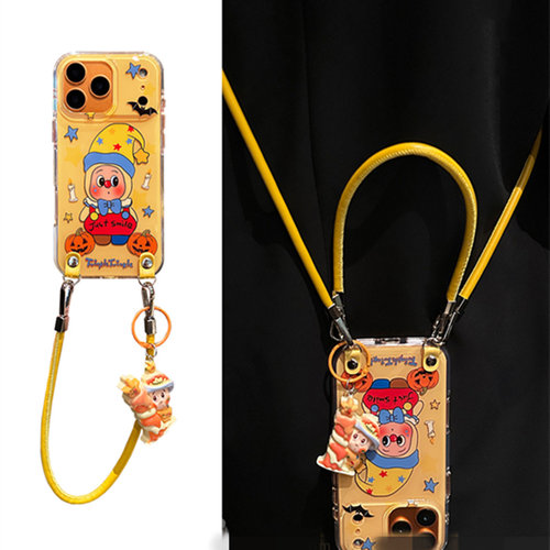 适用红米k80k70k60k50k40s手机壳note15/14/13/12/11T星星人k30k20卡通挂件10/9/8/7新turbo4/3可背斜挎手绳