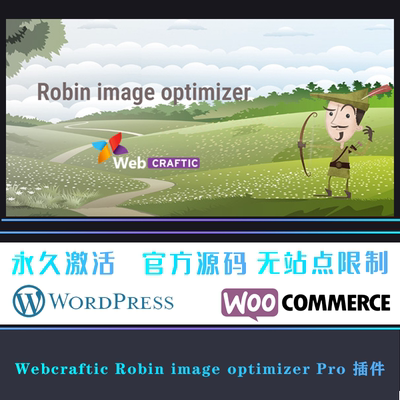 Webcraftic Robin image optimizer Pro 图片专业压缩优化加速