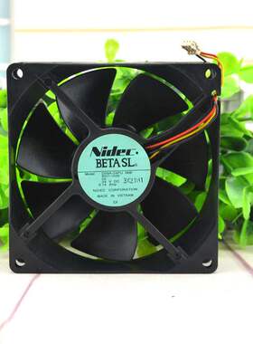 NIDEC 24V 0.14A D09A-24PU 06B 9225 9025 变频器 9厘米散热风扇