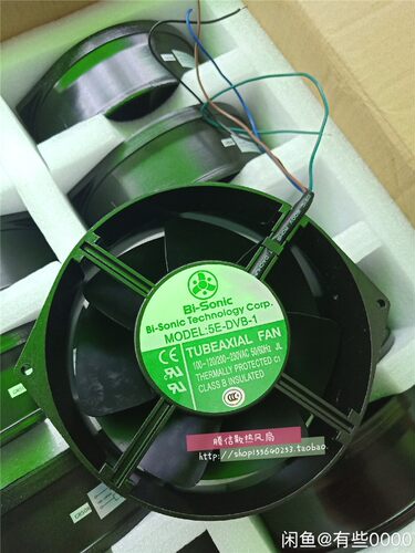 台湾Bi-sonic百瑞5E-115B 5E-230B 5E-DVB-1 5E-380B轴流风机230v