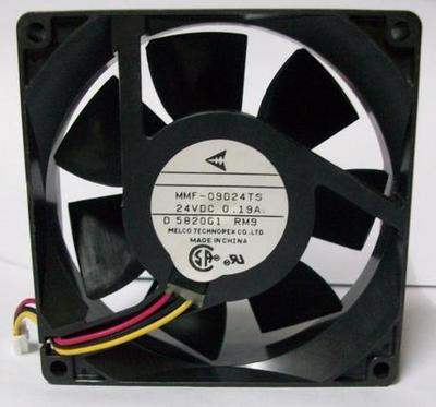 全新日本三菱MMF-09D24TS-RM9 24V 0.19A 90*90*25MM 风扇保2年
