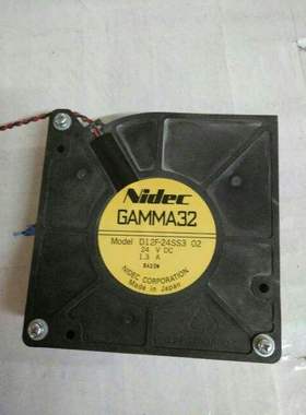 原装正品 NIDEC D12F-24SS3 02 12032 24VDC 1.3A 风扇12cm