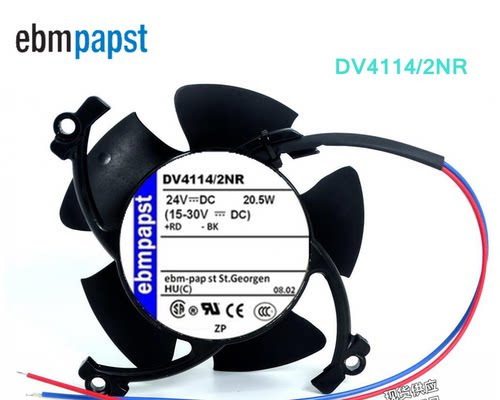 DV4114/2NR 24V 850MA 20.5W 原装正品德国papst 设备专用