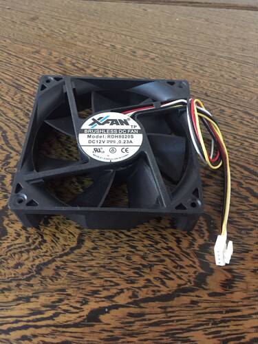原装XINRUILIAN RDH8020S DC12V 0.23A  4线 80*20MM散热风扇