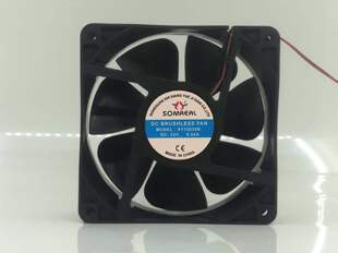 SOMREAL XY12038S XY12038B 24V 0.35A 0.25A 12CM 散热风扇12038