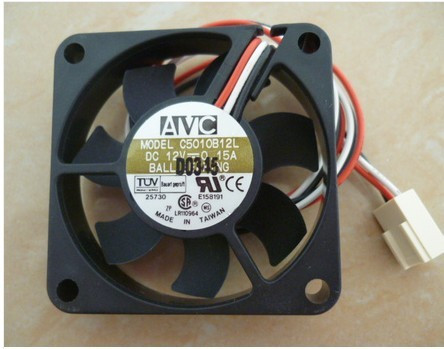 原装AVC 5010 12V 0.15ACPU C5010B12L 5厘米散热风扇
