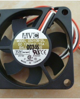 原装AVC 5010 12V 0.15ACPU C5010B12L 5厘米散热风扇
