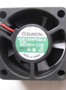 SUNON建准 KDE1204PKBX-8 4020 12V 1.1W 4CM散热风扇